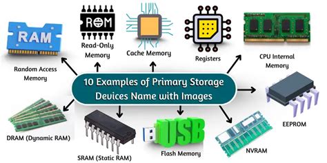 Afbeeldingsresultaten voor Primary Memory Examples