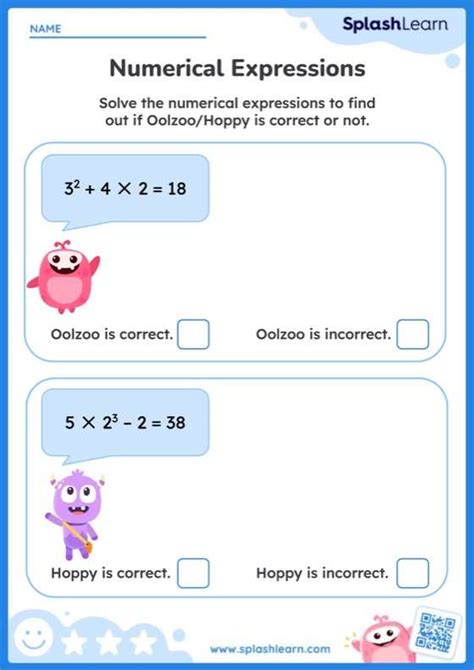 Image result for Example of Expression in Math with 5 Numbers