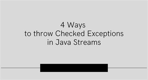 Image result for Checked Exception in Java in Real-Time