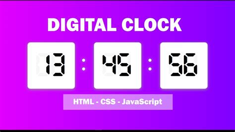 Afbeeldingsresultaten voor Clock Program Using JavaScript In HTML