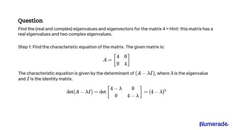 Image result for Complex Eigenvalues of a Matrix