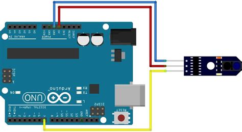 Toradh íomhá ar Line Sensor Module Pinout
