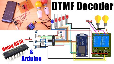 Image result for DTMF Decoder Schematic