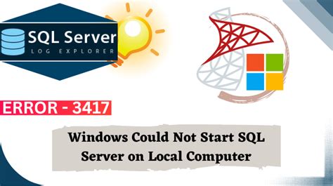 Image result for Windows Could Not Start SQL Server On Local