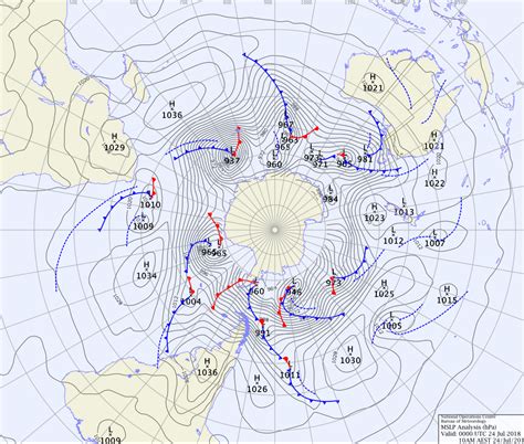 Image result for Cold Front Map