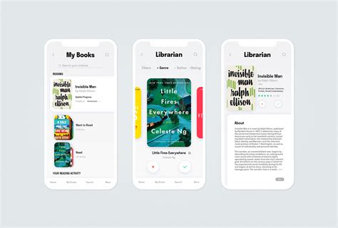 Library Mobile UI に対する画像結果