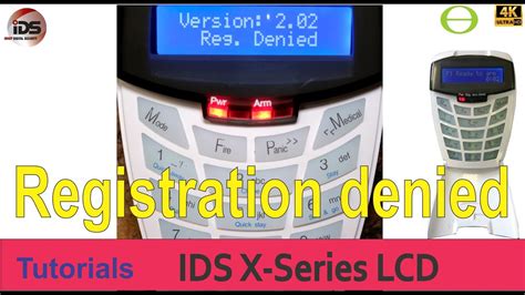 Image result for IDs X Series Arl Arm System Factory Reset