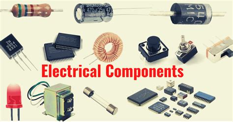 Image result for Common Electrical Components