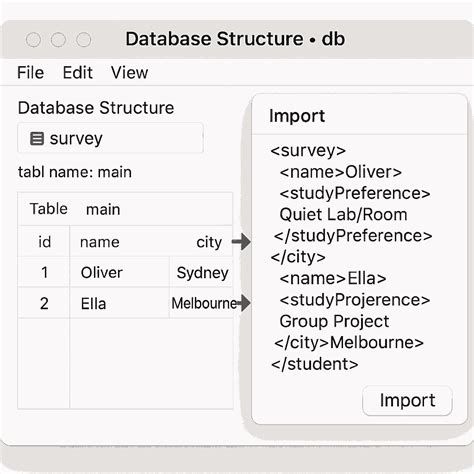 XML in SQL Script-க்கான படிம முடிவு