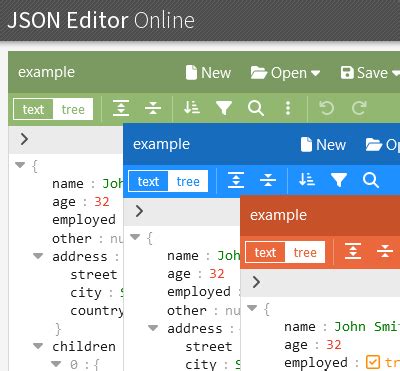 Image result for Graphical JSON Editor
