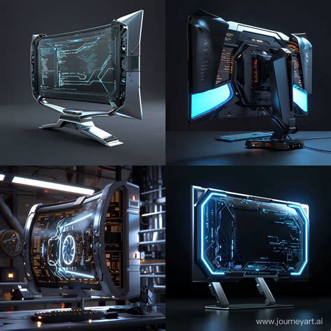 Image result for Futuristic Multi-Monitor Setup