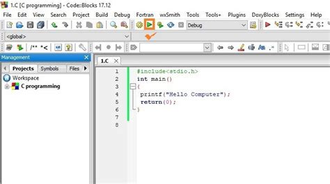 Image result for Editor for C Programming for First Time