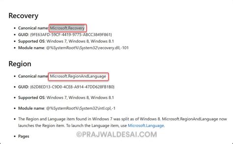 Toradh íomhá ar Canonical Name Control Panel