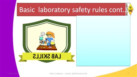 Image result for Precautions in Physics Lab