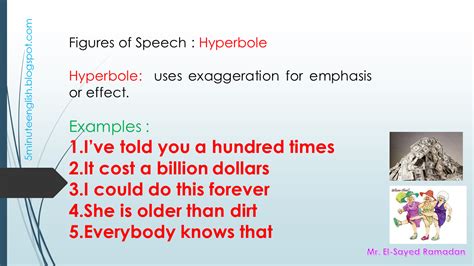 Figures of Speech : Hyperbole - EnglishLanguageSpecialists