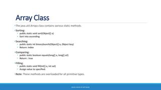 Toradh íomhá ar Assign Array Java
