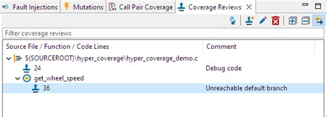 Toradh íomhá ar Tessy Code Coverage