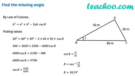 Image result for Cosine Formula Examples