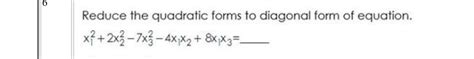Image result for Diagonalization of Quadratic Form