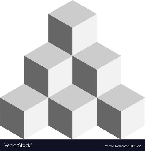 Image result for Pyramid Cube Pattern