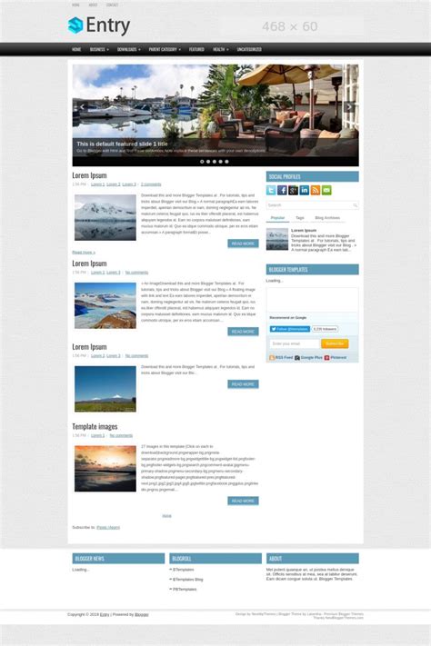 Image result for Blog Entry Template