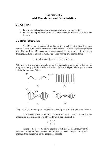 Afbeeldingsresultaten voor Amplitude Modulation Lab Experiment