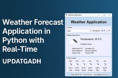Toradh íomhá ar Temperature Prediction Python