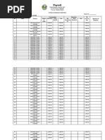 Image result for Payroll for Barangay