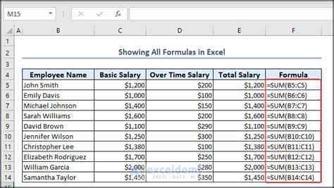 Toradh íomhá ar Overview of All Excel Formulas