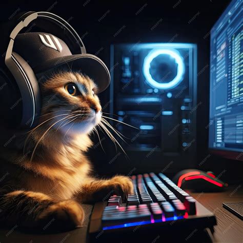 Cat Looking at Computer に対する画像結果