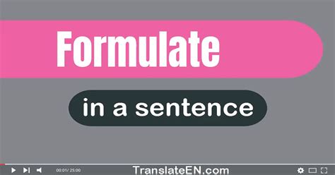 Toradh íomhá ar Formulate Sentence Examples