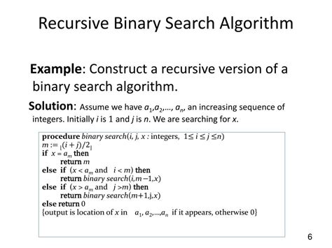 Toradh íomhá ar Recursive Binary Search Algorithm Images