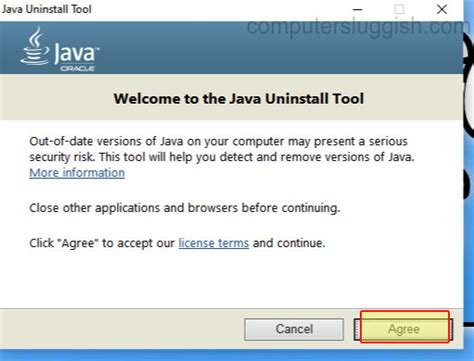 Toradh íomhá ar Run Java On Windows 10