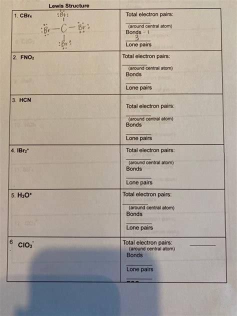Toradh íomhá ar CBr4 Electron Geometry