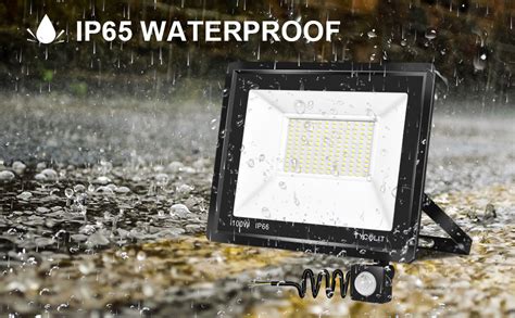Image result for 100W LED Floodlight with PIR Sensor
