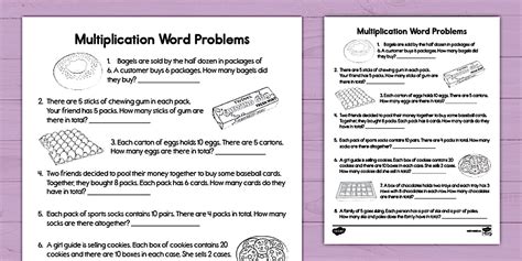 Image result for Multiplication Problems Grade 3