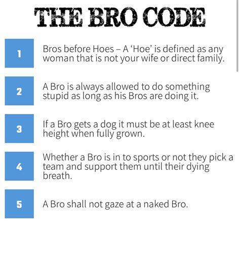 Bro Code Website に対する画像結果