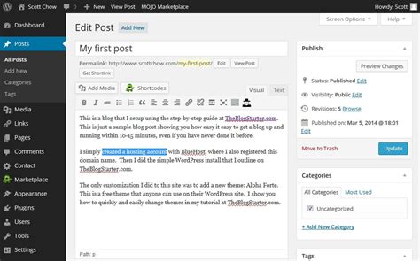 Image result for WordPress Blog Post
