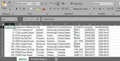 Toradh íomhá ar How Export From SQL to Excel