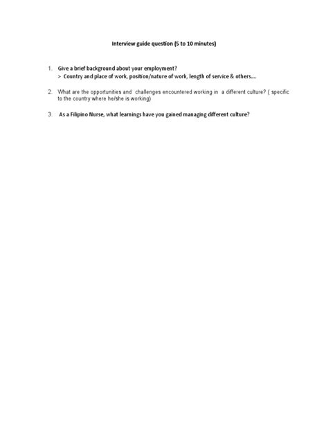 Image result for Interview Guide Questions