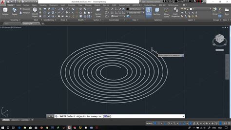 Image result for AutoCAD Array a Spiral Pattern