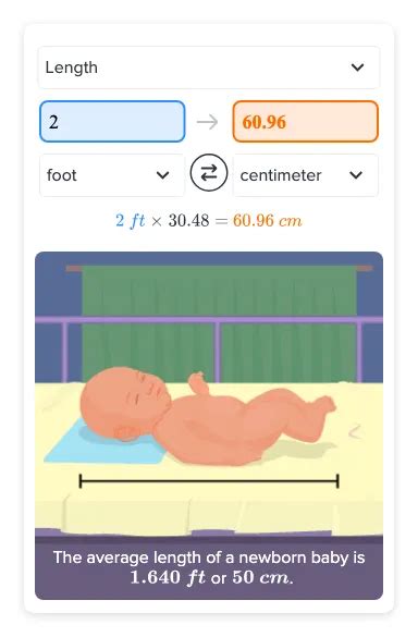 Image result for How Long Is 2 Feet in Cm