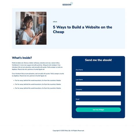Very Simple Lamding Page Using HTML に対する画像結果