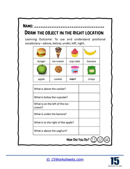 Position Using Reference Point Worksheet に対する画像結果