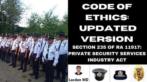 Image result for Code of Conduct Security Guard
