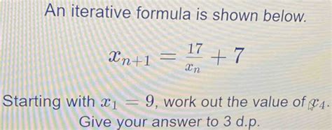 Image result for Iterative Formula