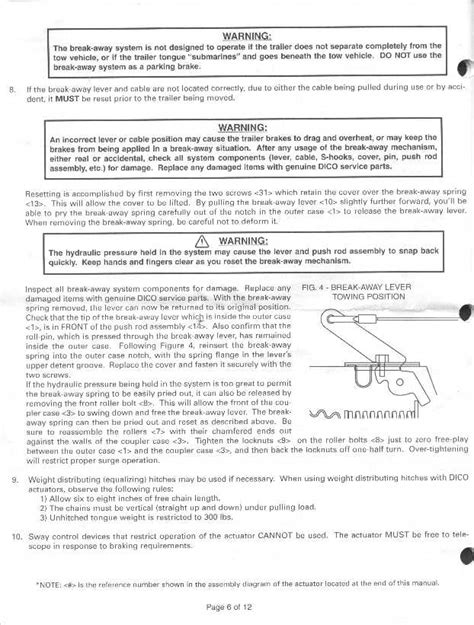 Image result for Dico Trailer Surge Brakes Model 10 Parts Diagram