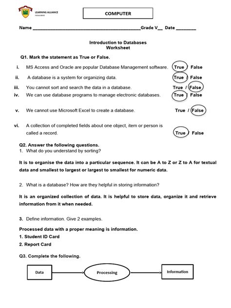 Image result for Introduction to Database Final Exam