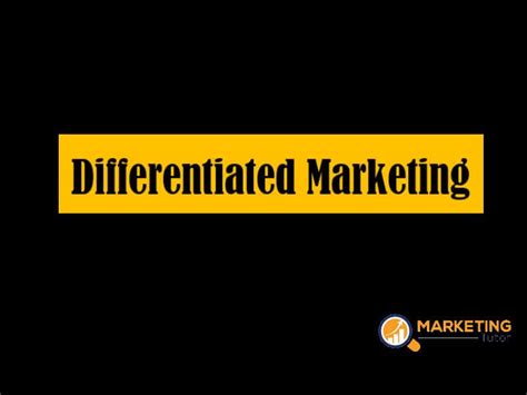 Afbeeldingsresultaten voor Differentiated Targeting Strategy