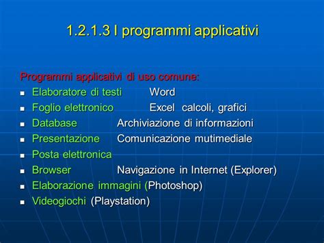 Image result for Programmi Applicativi